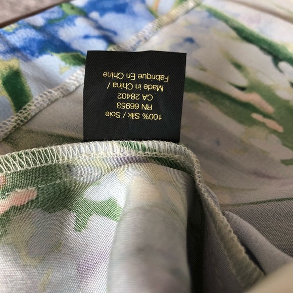 Cynthia Steffe floral silk romper - Picture 3 of 8